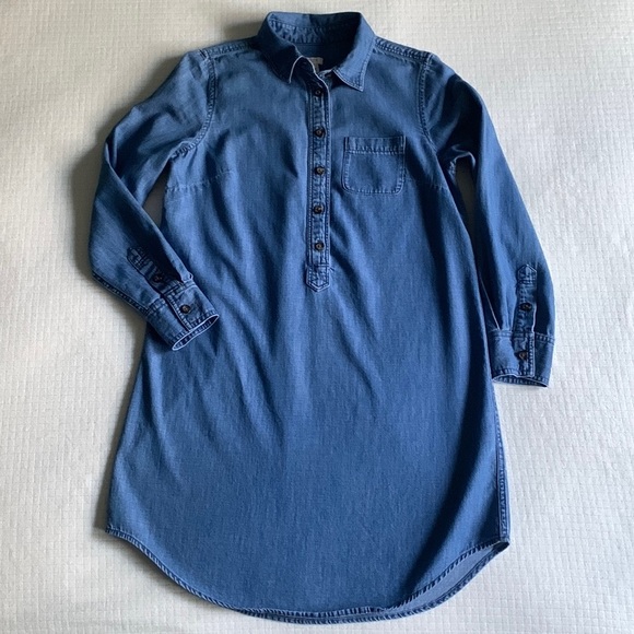 J. Crew Dresses & Skirts - J.Crew lightweight denim shirt dress